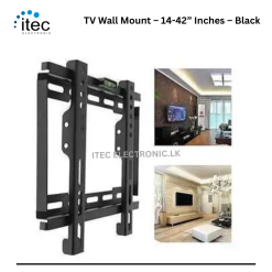 TV Wall Mount – 14-42” Inches – Black