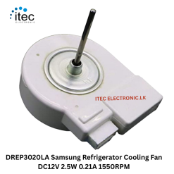 DREP3020LA Samsung Refrigerator Cooling Fan DC12V 2.5W 0.21A 1550RPM