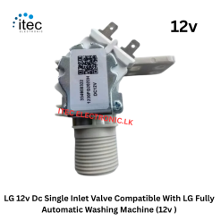Alternative view of LG 12v Dc Single Inlet Valve Compatible With LG Fully Automatic Washing Machine (12v )