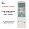 AC Remote Compatible with Daikin