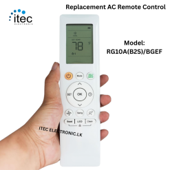 Replacement AC Remote Control RG10A / RH10B Compatible for Midea A/C